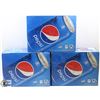 Image 1 : 3 CASES OF 12 X 355ML CANS OF PEPSI