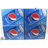 Image 1 : 4 CASES OF 12 X 355ML CANS OF PEPSI