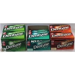 LARGE BAG OF ASSORTED DENTYNE ICE & FIRE GUM.
