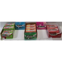 LARGE BAG OF ASSORTED TRIDENT /LAYERS GUM