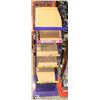 Image 1 : PURPLE 5 TIER CADBURY DISPLAY RACK. 12 X 14 X 49