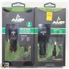 Image 1 : LOT OF CAR CHARGERS:  2 AMP ENERGY SWIVEL HEAD