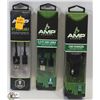 Image 1 : LOT OF3 AMP ENERGY 3 & 3.3FT MICRO USB & DUAL USB