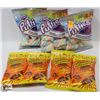 Image 1 : 7 BAGS OF ASSORTED  HUER PUFFIES RAINBOW