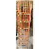 Image 1 : ORANGE REESE 6 TIER WIRE DISPLAY RACK.