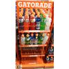 Image 1 : ORANGE GATORADE 4 TIER BEVERAGE DISPLAY RACK. 21X 20X 55