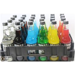 24PK VARIETY OF JONES CANE SUGAR SODA POP.