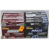 Image 1 : 2 BOXES OF HALLS THROAT LOZENGES. BLACK