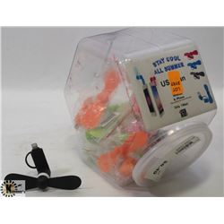 CONTAINER OF USB FANS