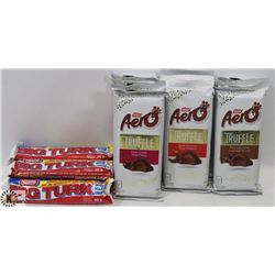 LARGE BAG OF ASSORTED FLAVORED AERO TRUFFLE FLAVOR & BIG