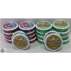 LARGE BAG OF ASSORTED ICEBREAKERS SOURS &