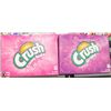 Image 1 : 2 CASES OF 355ML CRUSH 12PK CREAM SODA/ GRAPE POP.