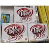 Image 1 : 3 CASES OF 355ML DR PEPPER 12PK DIET POP