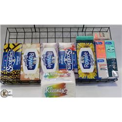 RACK CONTENTS CONSISTING OF: ASSORTED FACIAL