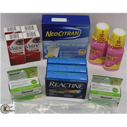 LARGE BAGGED ASSORTMENT OF OVER THE COUNTER