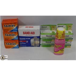 LARGE BAGGED ASSORTMENT OF OVER THE COUNTER