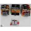 Image 1 : BAG OF ENERGIZER & DURACELL 9V1, C2 & D2 BATTERIES
