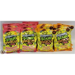 23 BAGS OF WATERMELON & MANGO FLAVORED SOUR