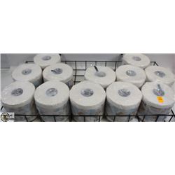 12 INDIVIDUAL ROLLS OF PUREX 2 PLY TOILET PAPER