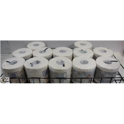 12 INDIVIDUAL ROLLS OF PUREX 2 PLY TOILET PAPER