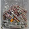 Image 1 : LARGE BAG OF LOVE HEARTS CANDY & ROCKETS.