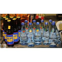 6- 355ML BOTTLES OF DADS OLD FASHIONED ROOT BEER +