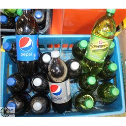 16- 1LTR ASSORTED PEPSI/ DIET PEPSI & SCHWEPPES