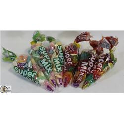 BAG OF HUER SOUR SUPER MIX & REGULAR SUPER MIX