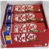 Image 1 : OPEN BOX OF KIT KAT 2PK CHOCOLATE BARS