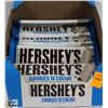 Image 1 : OPEN BOX OF HERSHEY'S COOKIES & CREAM CHOCOLATE