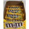 Image 1 : OPEN BOX OF M&M'S PEANUT CHOCOLATE CANDY.