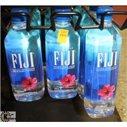 12- ASSORTED SIZES OF FIJI BOTTLED WATER. 700ML &