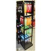 Image 1 : BLACK ARTO LIFE WTR 4 TIER BEVERAGE DISPLAY STAND.