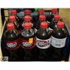 Image 1 : 12- 591ML DR PEPPER ORIGINAL & DIET BOTTLE OF POP.