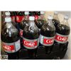 Image 1 : 8- 2LTR BOTTLES OF DIET COKE POP.