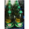 Image 1 : 8- 2LTR BOTTLES OF CANADA DRY GINGERALE POP.