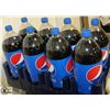 Image 1 : 8- 2LTR BOTTLES OF ORIGINAL PEPSI COLA POP.
