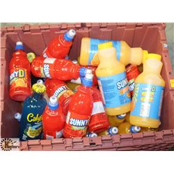 LARGE TOTE FULL OF ASSORTED FLAVORS & SIZES OF