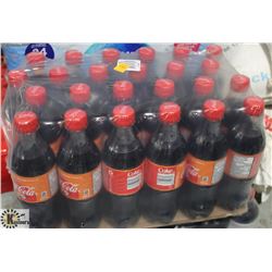 CASE OF 24 500ML ORANGE VANILLA COCA COLA POP.