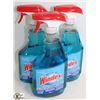 Image 1 : 3- 765ML BOTTLES OF ORIGINAL WINDEX GLASS CLEANER.