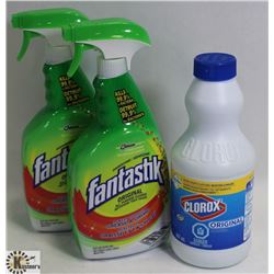 BAG OF 2 BOTTLES OF FANATSTIK 946ML ORIGINAL ALL