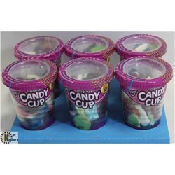 6PK OF HUER ORIGINAL CANDY CUPS: GUMMY