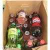 Image 1 : LARGE BOX FULL OF ASSORTED FLAVORED 473ML SNAPPLE