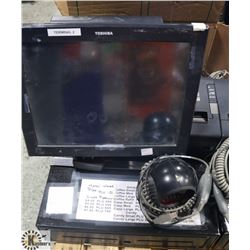 P.O.S. SYSTEM. COMES WITH MONITOR, SCANNER,
