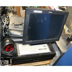 P.O.S. SYSTEM. COMES WITH MONITOR, SCANNER,