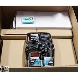 BOX FULL OF ASSORTED BOXES OF MATCH BOOKS.