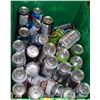 Image 1 : X-LARGE GREEN TOTE OF ASSORTED 355ML COKE & PEPSI