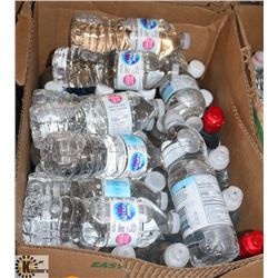XL BOX OF ASSORTED BRANDS AND SIZES OF WATER