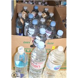 LARGE BOX OF 1.5LTR EVIAN, ESKA & NESTLE PURE LIFE
