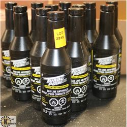 12- TURBO POWER 150ML BOTTLES OF GAS LINE